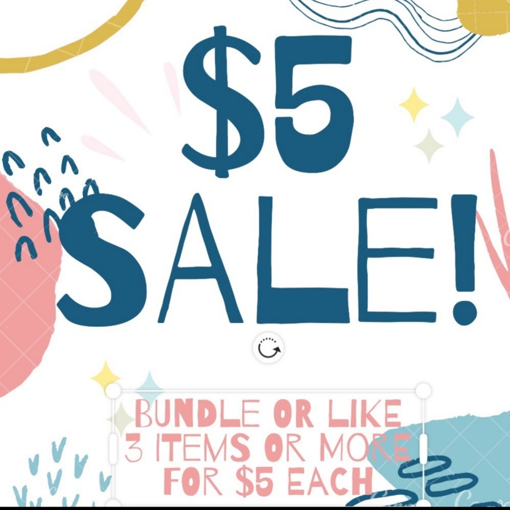 $5 sale